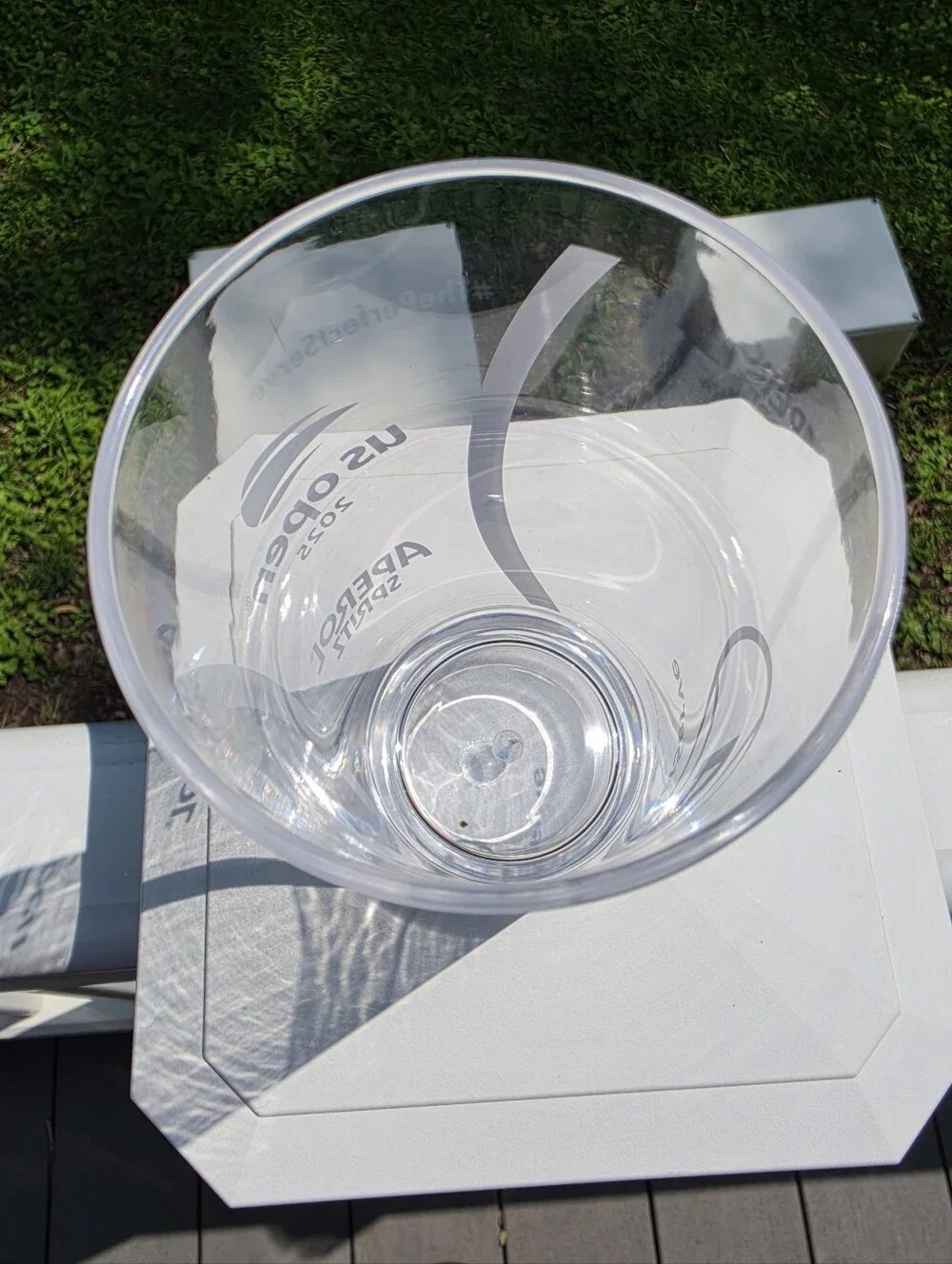 Aperol Spritz US Open 2025 Plastic Cups Never Used The Perfect Serve